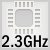 2.3 GHz